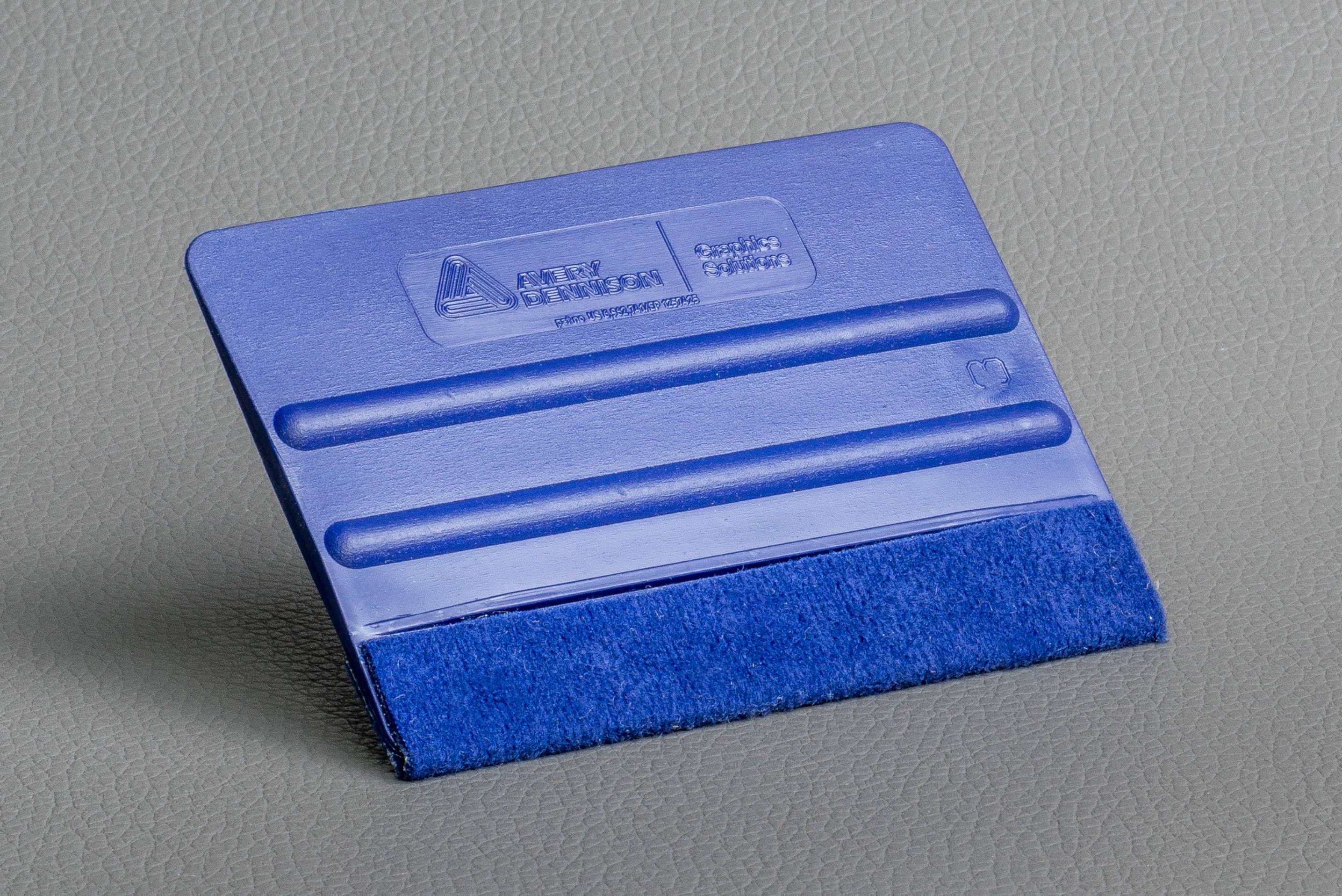 Foto: Avery Dennison Rakel Squeegee Pro blau - 7 x 10 cm