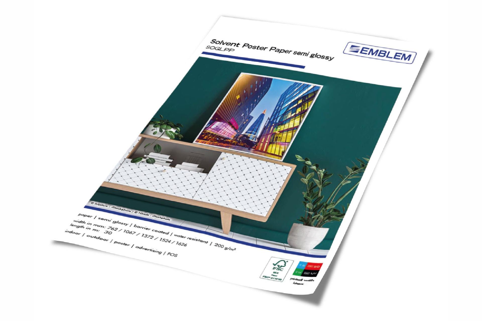 Foto: EMBLEM Poster Paper 200 // SOGLPP - 76 cm x 30 m