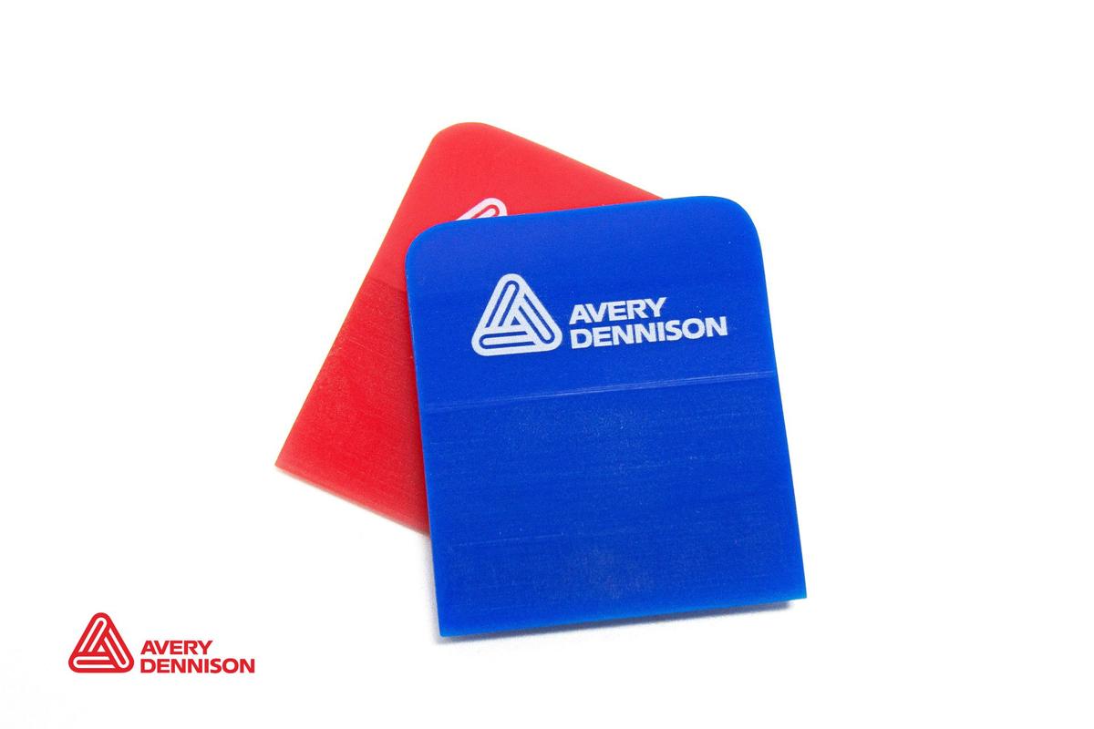 Foto1: Avery Dennison PPF Rakel Squeegee Pro Flex Small rot - 6,5 x 7,5 cm