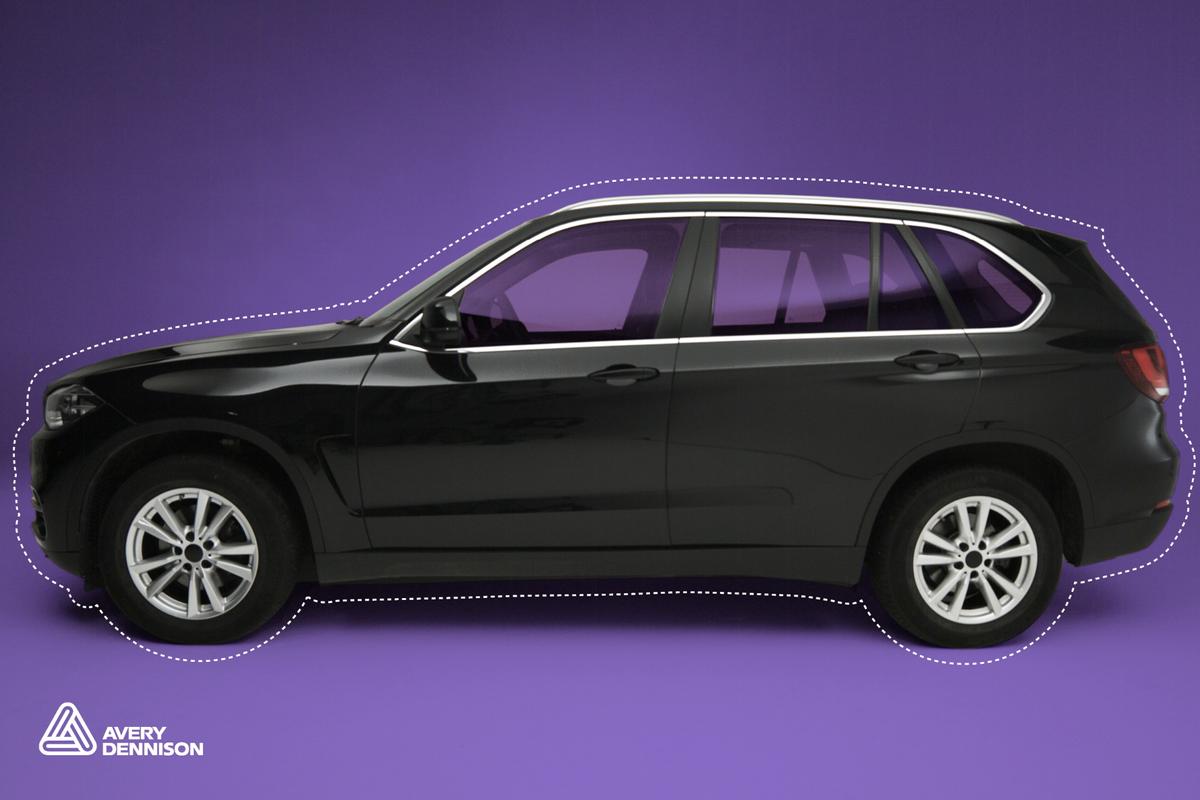 Foto1: Avery Dennison Supreme Protection Film SPF Gloss Black - 152 cm BU7230001
