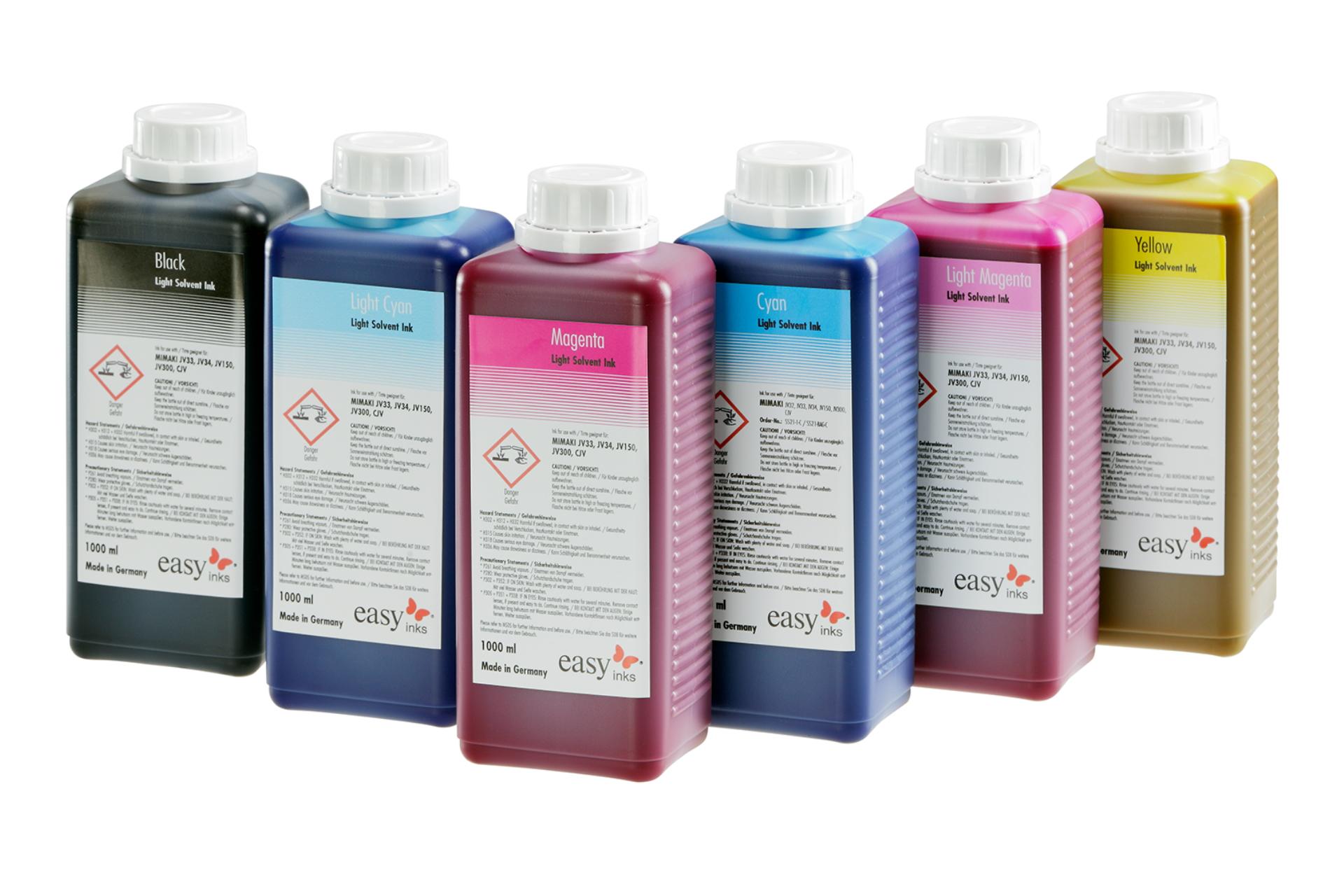 Foto: Easy Inks SS21 black - Flasche 1000 ml.