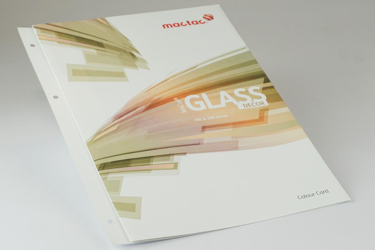 Foto1: Farbkarte Mactac Glass Decor