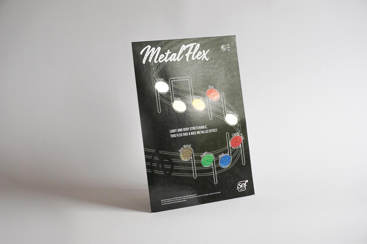 Foto1: Farbkarte SEF MetalFlex