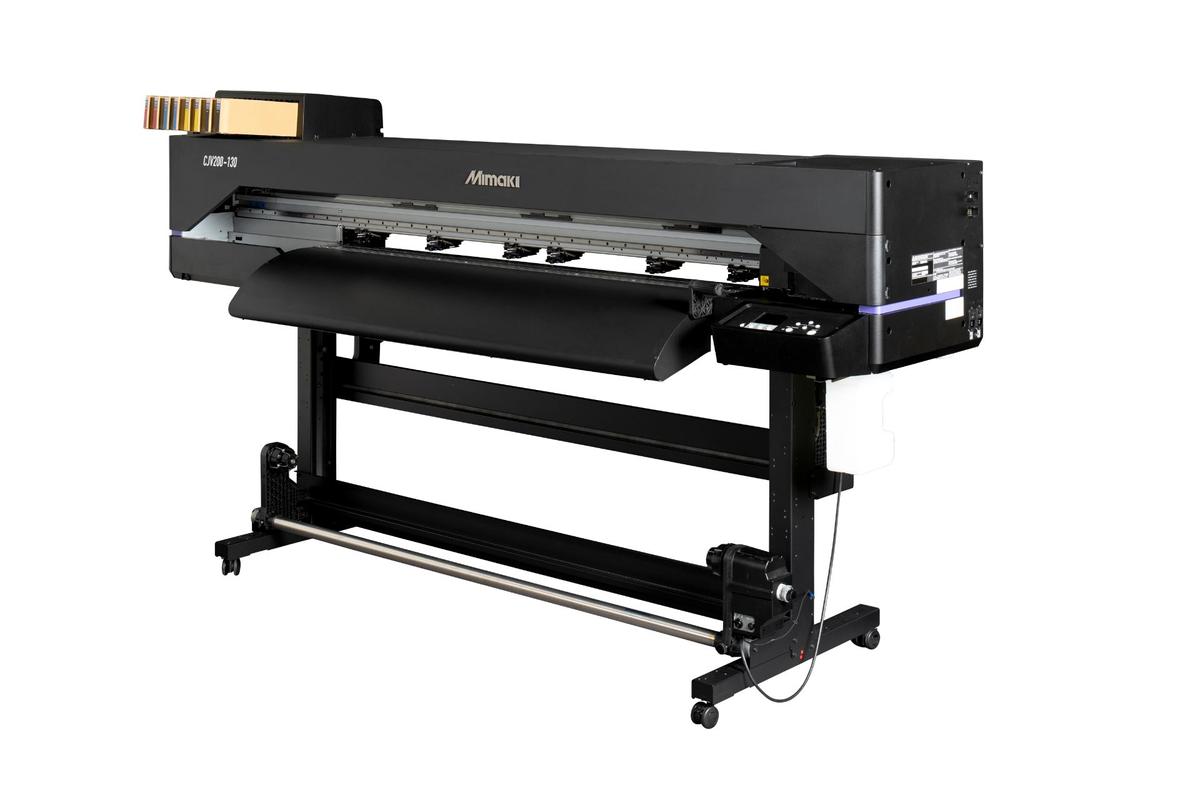Foto1: Mimaki CJV200-130 Print & Cut Digitaldrucker