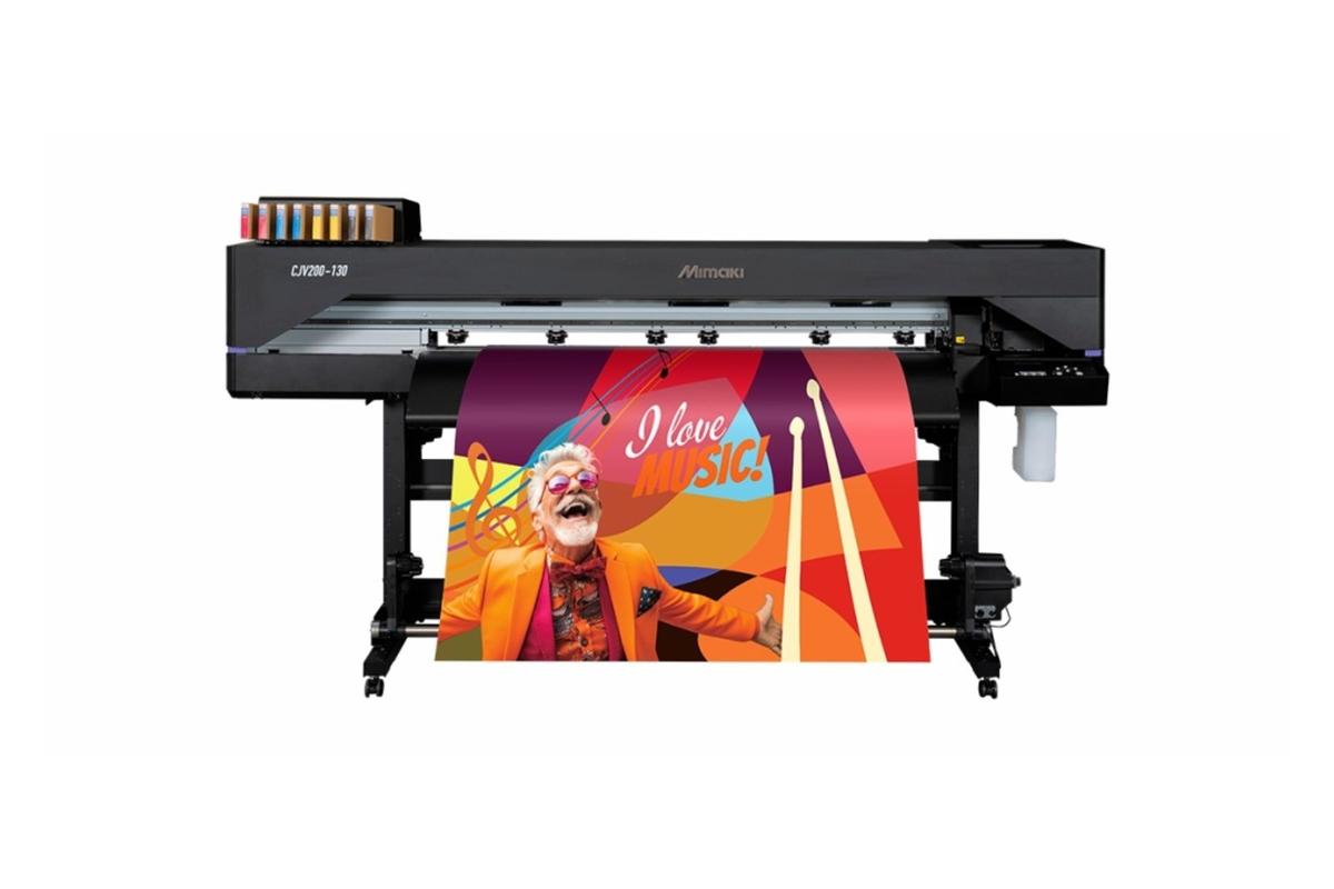 Foto1: Mimaki CJV200-160 Print & Cut Digitaldrucker