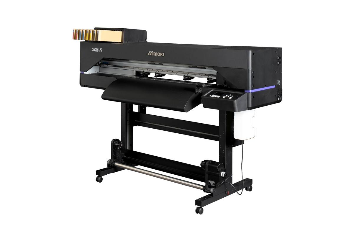 Foto1: Mimaki CJV200-75 Print & Cut Digitaldrucker