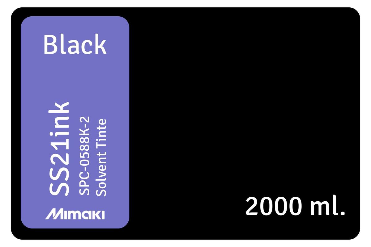 Foto1: Mimaki SS21 black - 2000 ml.