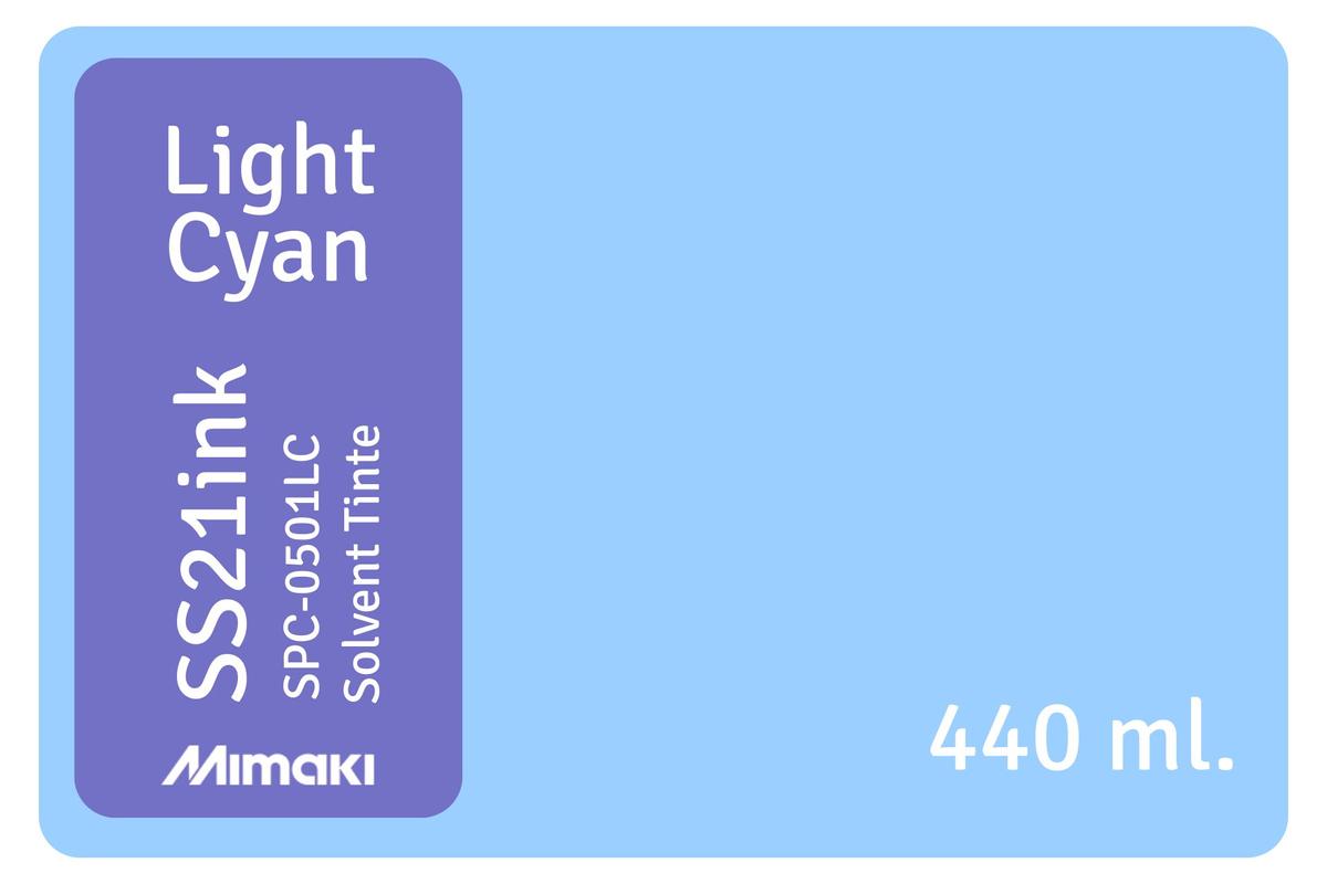 Foto1: Mimaki SS21 light cyan - 440 ml.