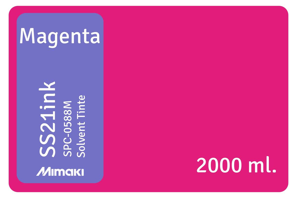 Foto1: Mimaki SS21 magenta - 2000 ml.