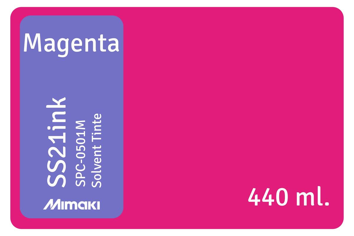 Foto1: Mimaki SS21 magenta - 440 ml.