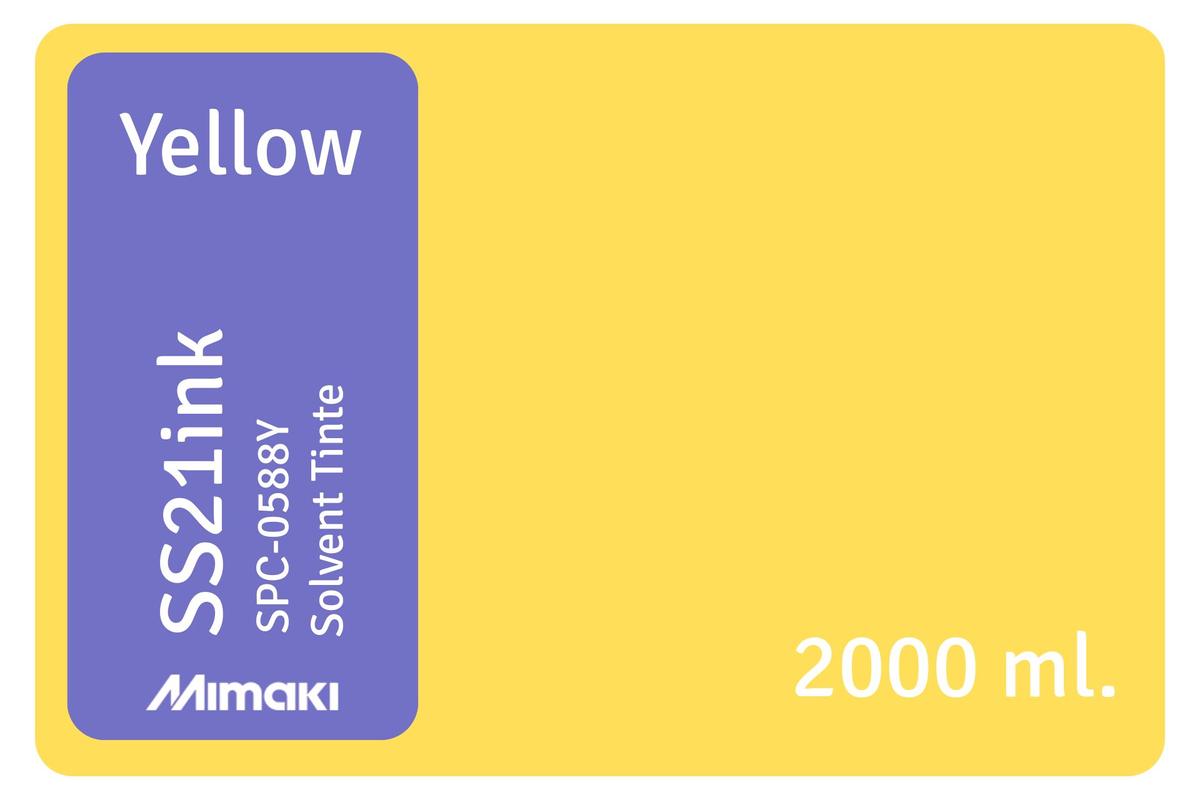 Foto1: Mimaki SS21 yellow - 2000 ml.