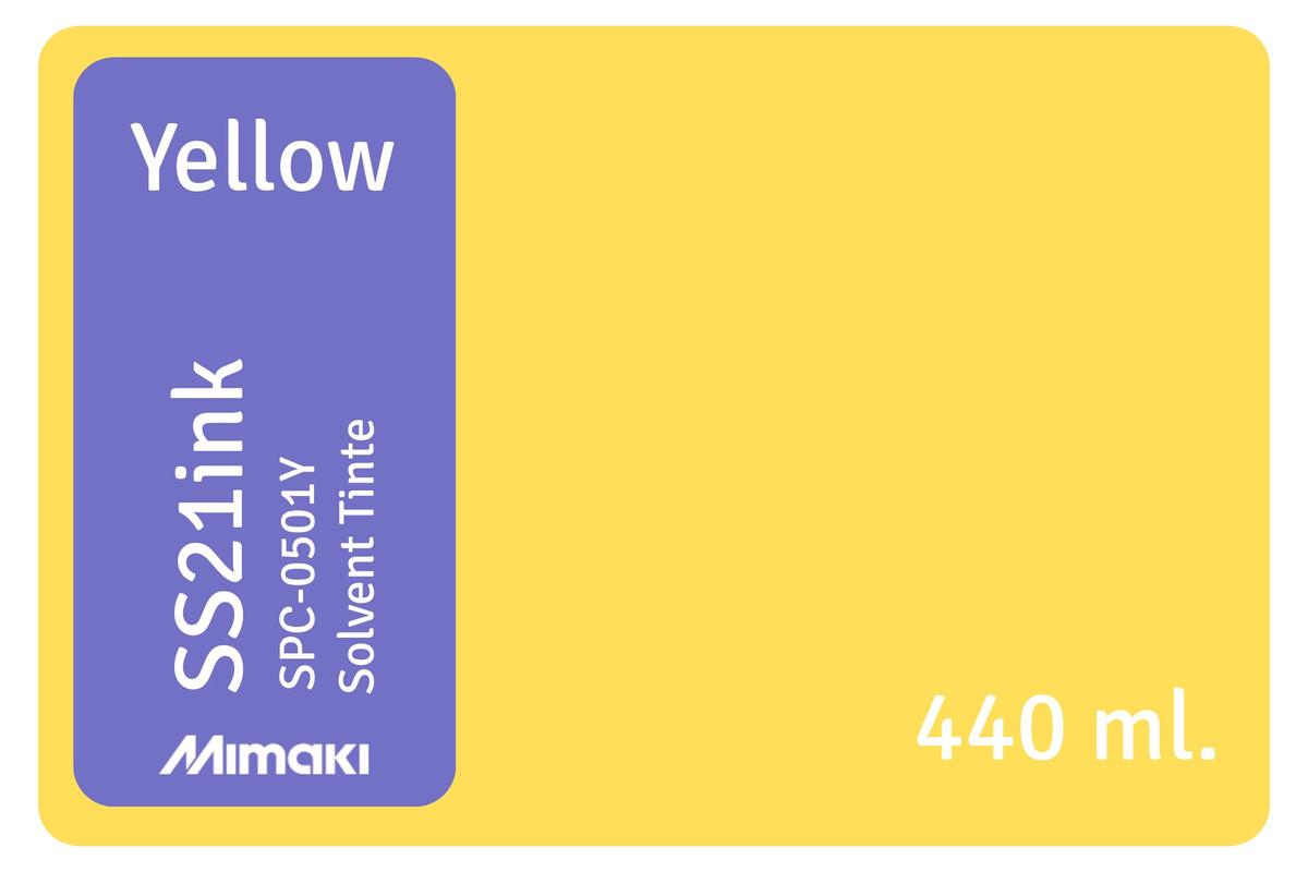 Foto1: Mimaki SS21 yellow - 440 ml.