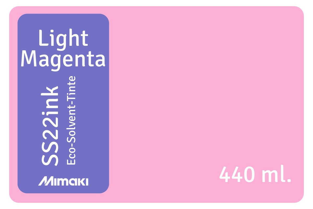 Foto1: Mimaki SS22 light magenta - 440 ml.