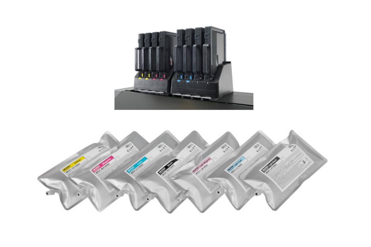 Foto1: Mutoh MS41-CY1000E cyan - 1000 ml Beutel