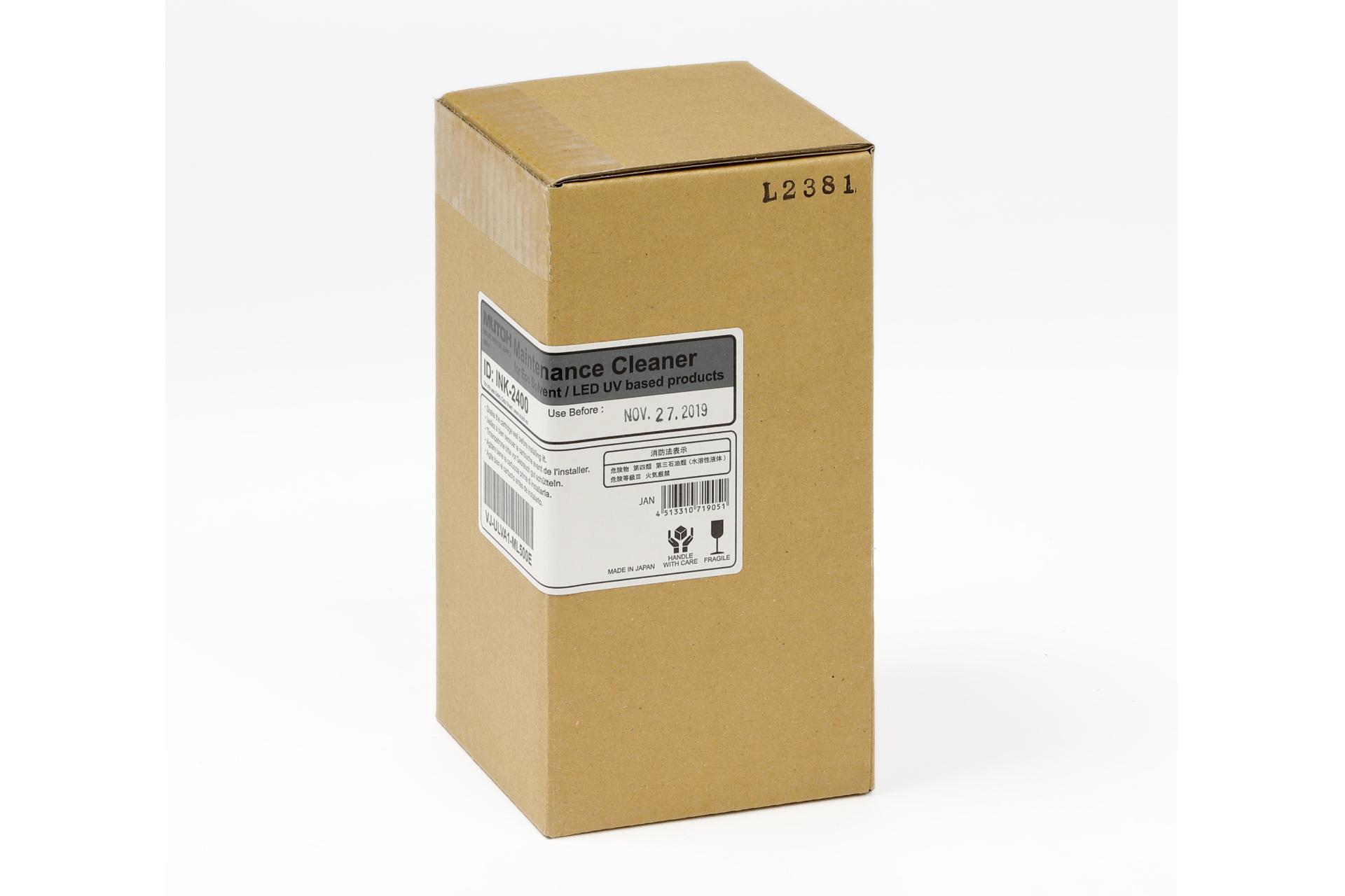 Foto: Mutoh Cleaner for Eco-Solvent - 500 ml. / Art. VJ-ULVA1-ML500E