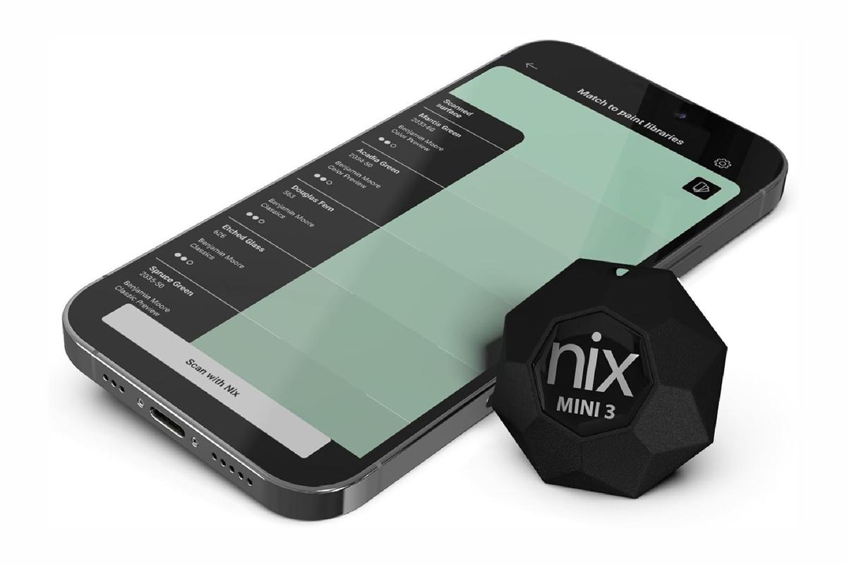 Foto1: Nix Mini 3 Farbmessgerät
