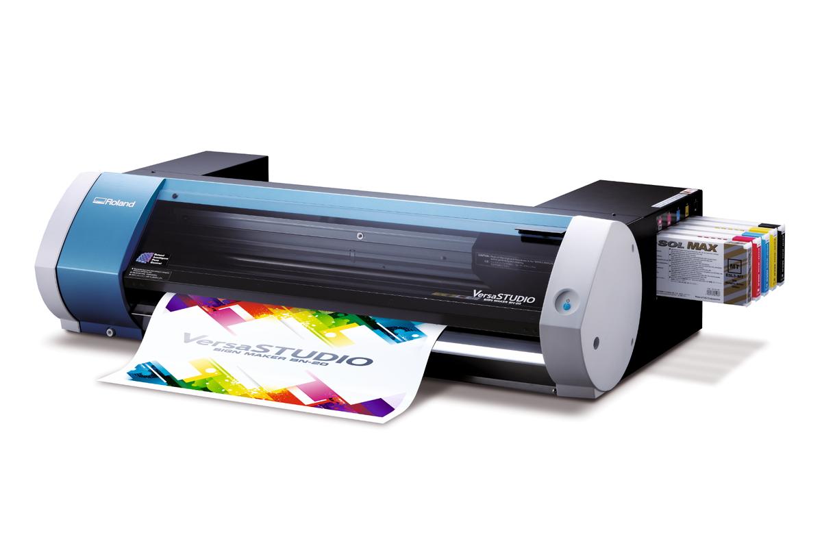 Foto1: Roland BN-20A Print & Cut