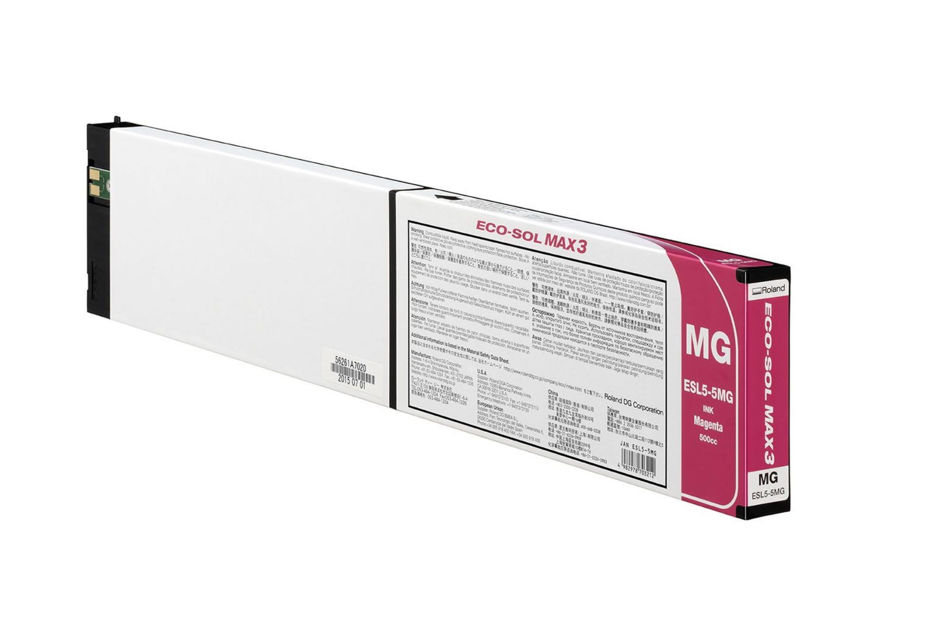 Foto: Roland Eco-Sol Max 3 ESL5-5MG magenta - 500 ml.