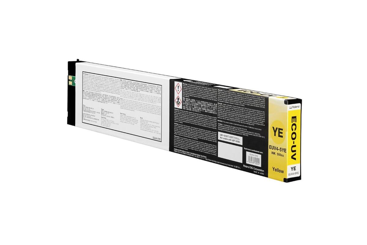 Foto1: Roland EUV4-5YE Yellow - 500 ml.
