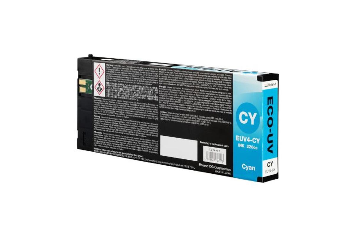 Foto1: Roland EUV4-CY cyan - 220 ml.