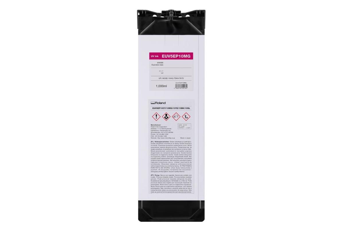 Foto1: Roland EUV5EP10-MG Magenta - 1000 ml. Beutel