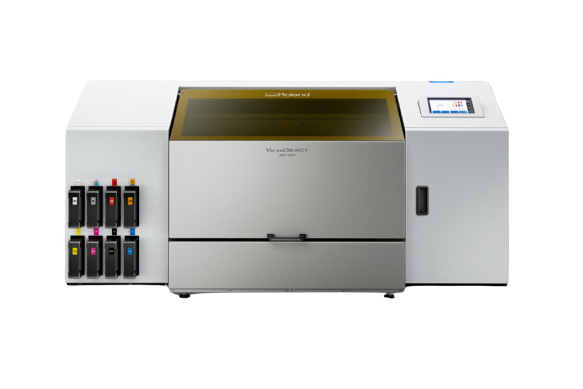 Foto: Roland VersaOBJECT MO-240 UV-Flachbettdrucker