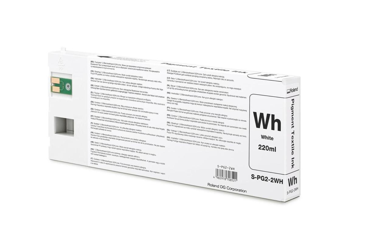 Foto1: Roland S-PG2-2WH White DTF Ink - 220 ml.