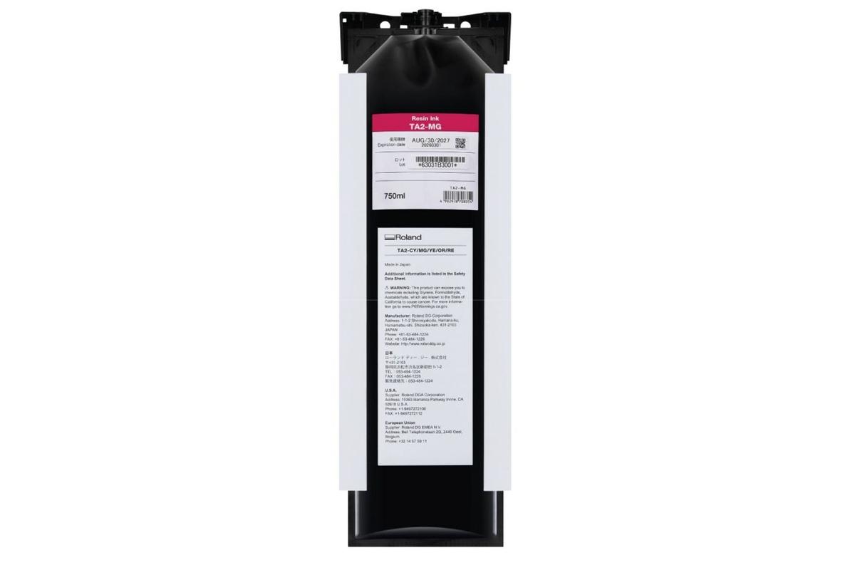 Foto1: Roland TrueVIS TA2-MG magenta - 750 ml.