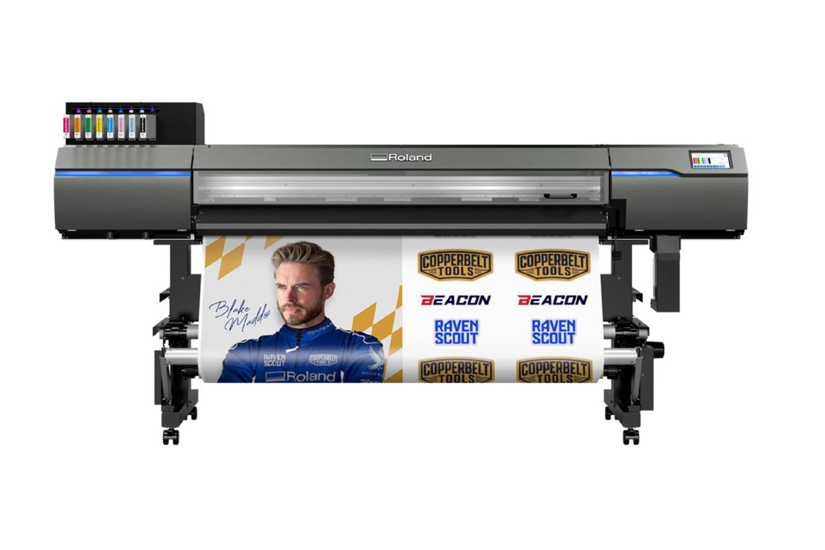 Foto1: Roland TrueVIS XG-640 | 1625mm (64") Eco-Sol Printer mit TUC