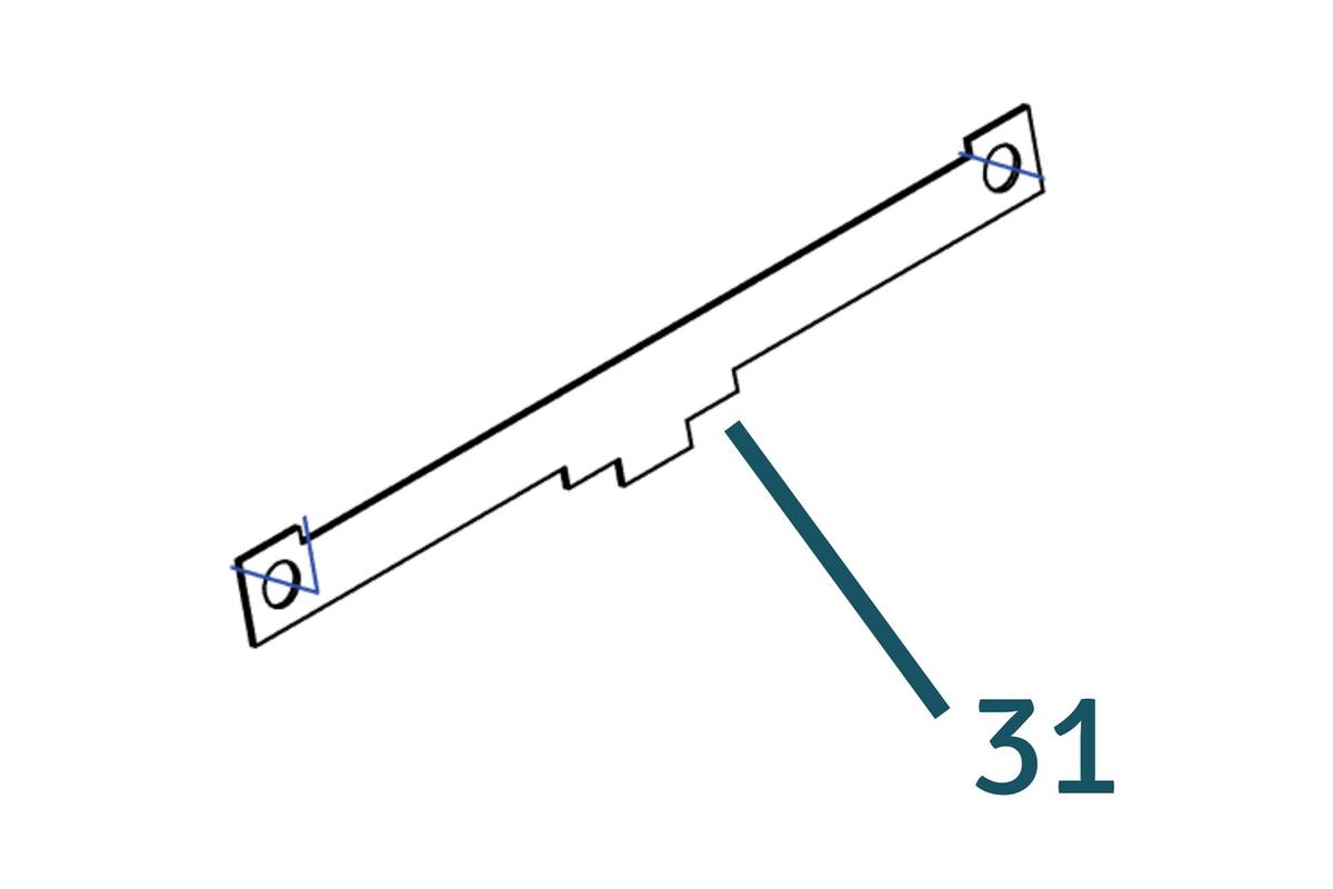 Foto1: Roland VS Wiper, Scraper XF-640 / Art. 1000010210