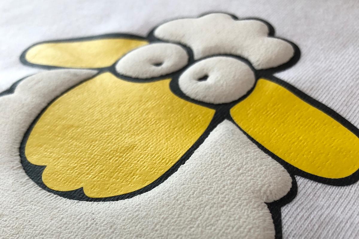 Foto1: SEF FlexCut Puff LT lemon - 50 cm - Abverkauf