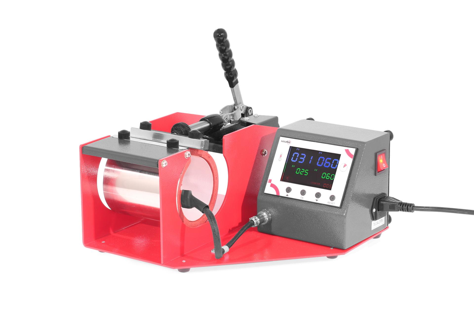 Foto: Secabo TM1 Tassenpresse