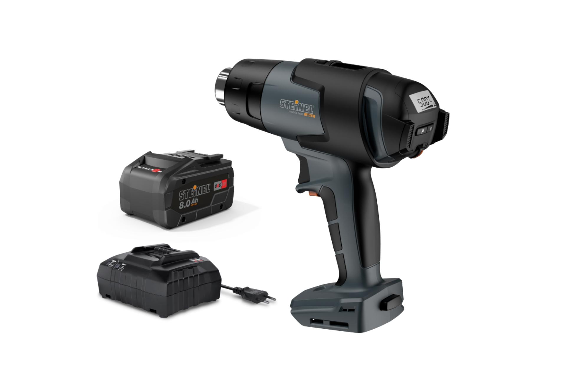 Foto: Steinel Mobile Heat MH5 - Set mit Akku und Ladegerät