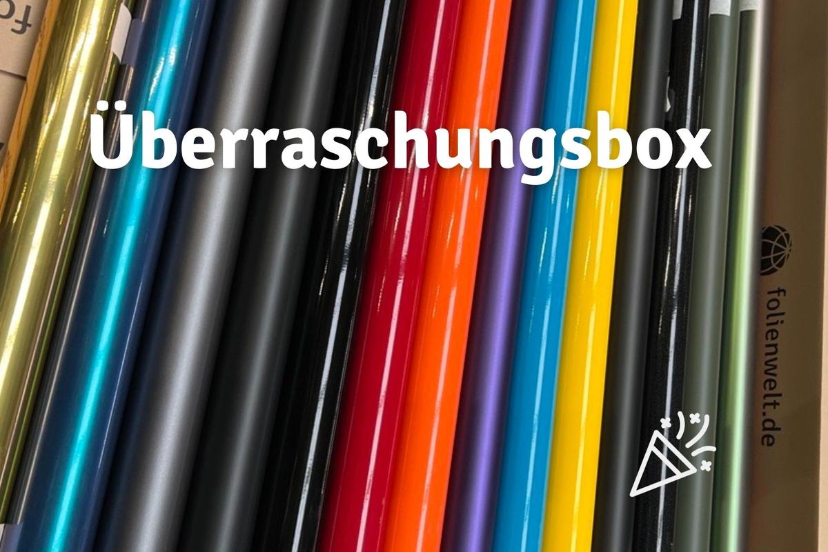 Foto1: Überraschungsbox Car-Wrapping-Folien unter 1 Meter