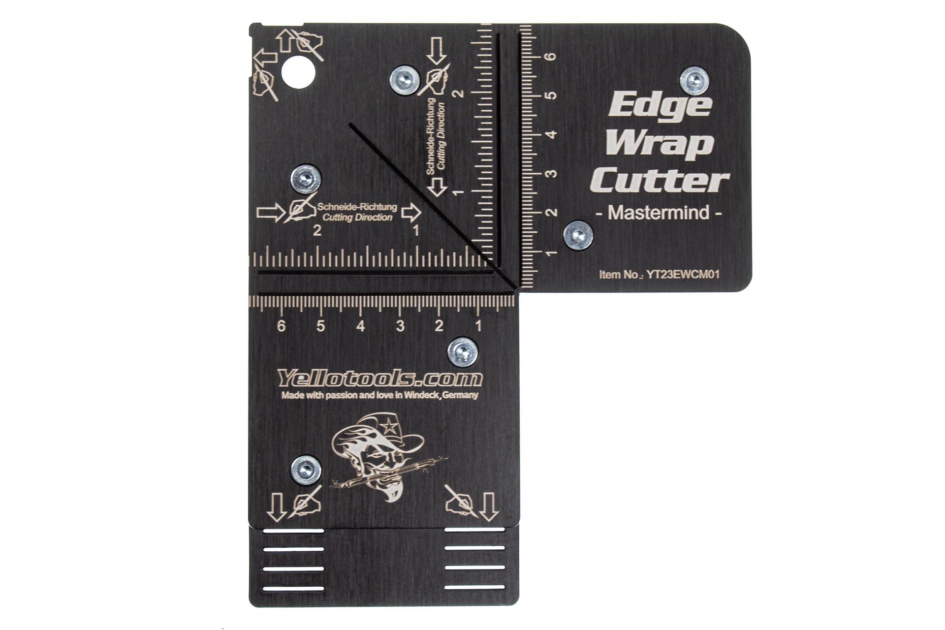 Foto: Yellotools EdgeWrap Cutter Mastermind / Schneideschablone für Möbelfolierungen