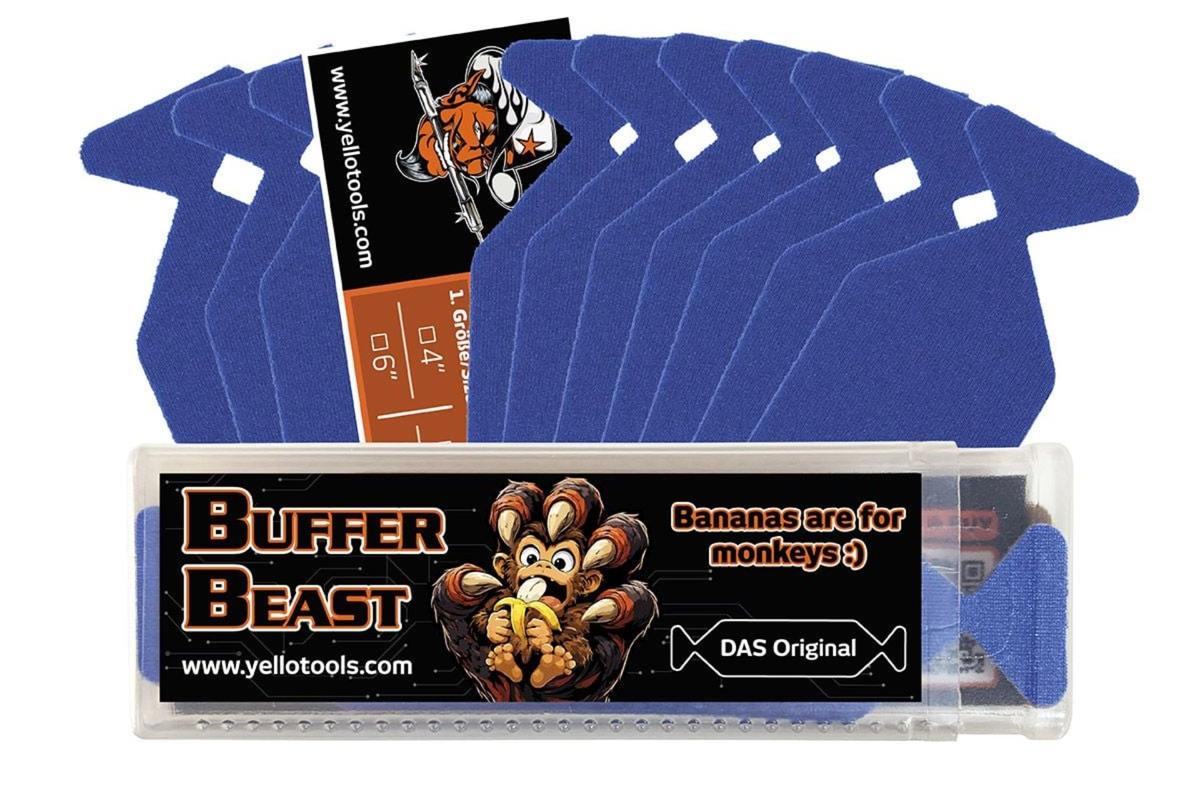 Foto1: Yellotools BufferBeast Dura Blue 4" / 10 cm (10Pack)