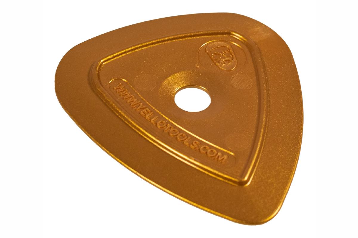 Foto1: Yellotools Yel-Lo Plek gold / Universal-Rakel für Fahrzeugfolierungen