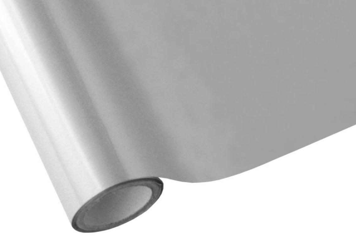 Foto1: Heißprägefolie SB Matte Silver - 30 cm x 12 m