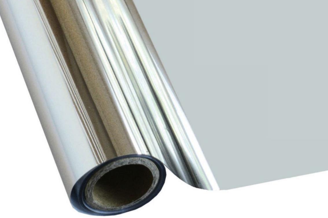 Foto1: Heißprägefolie S5 Silver - 30 cm x 12 m
