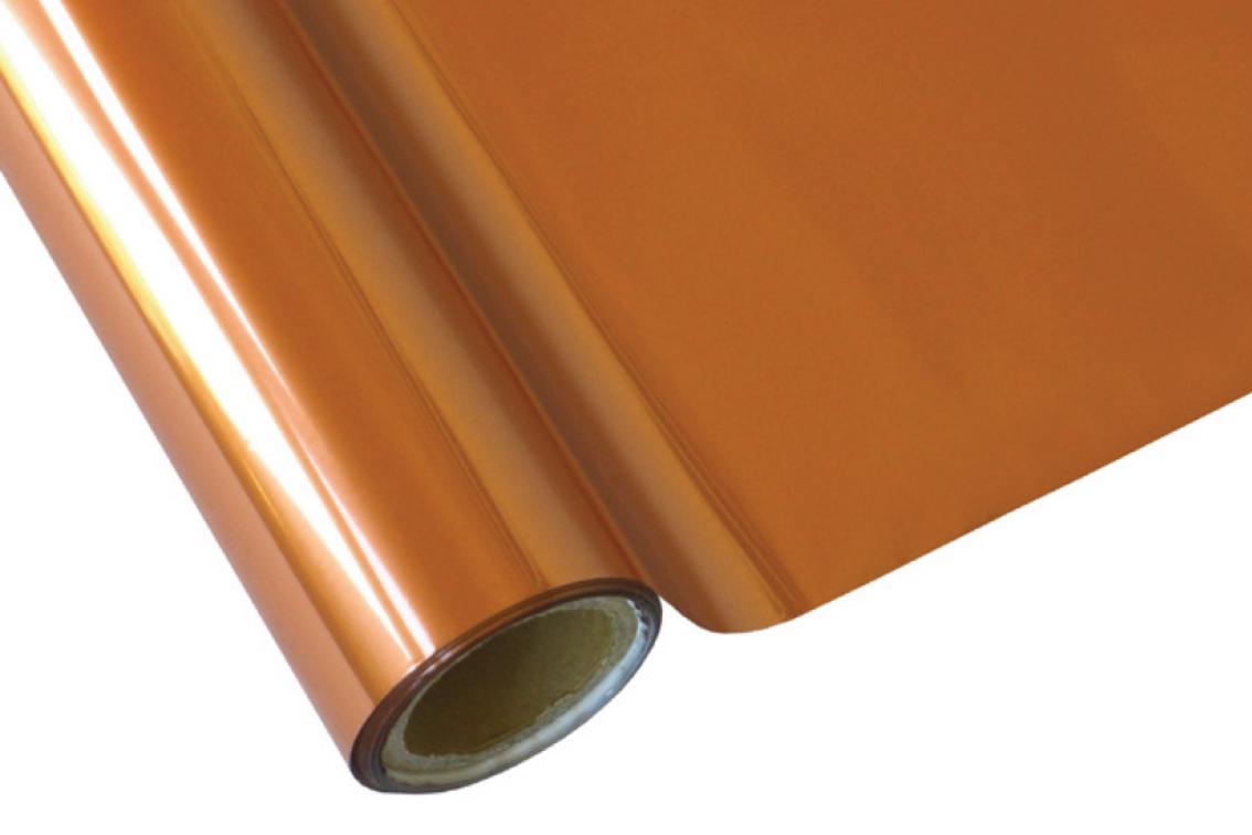 Foto1: Heißprägefolie ED Terra Cotta - 30 cm x 12 m