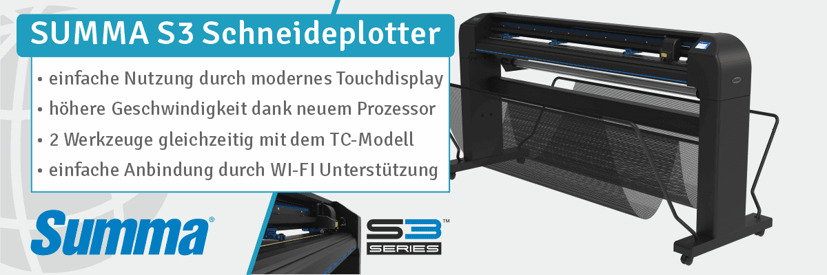 Foto: Summa S3 Schneideplotter