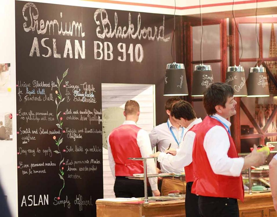 Foto1: ASLAN BB 910 PremiumBlackboard - 125 cm