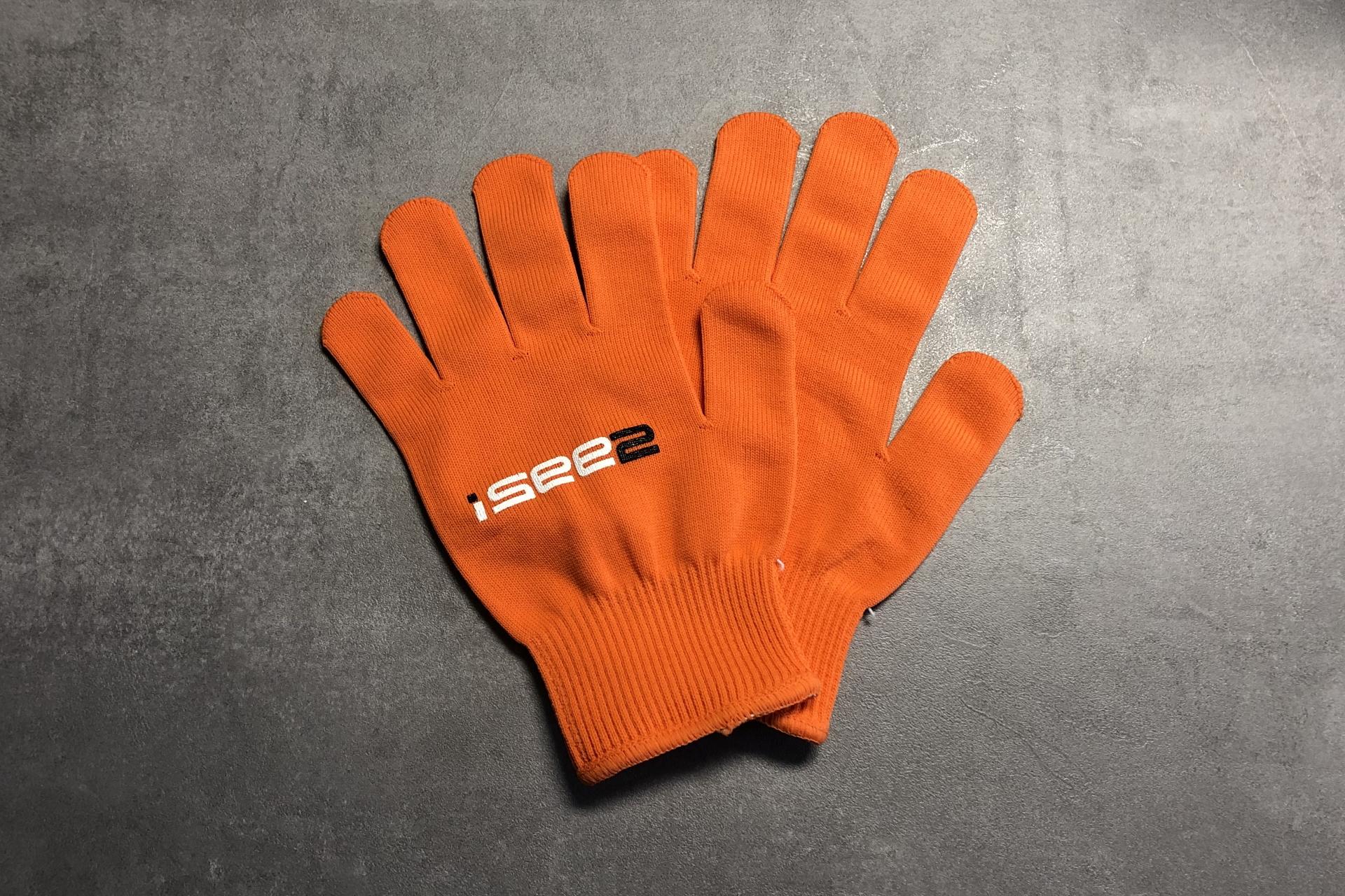 Foto: iSee2 Glove orange / Verklebehandschuh - M