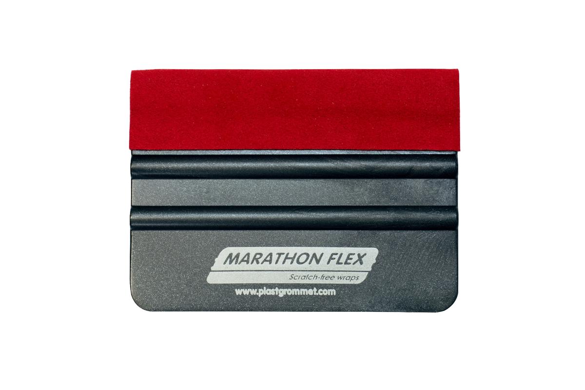 Foto1: Marathon Flex Microfiber graphite Rakel Squeegee - 7 x 10 cm