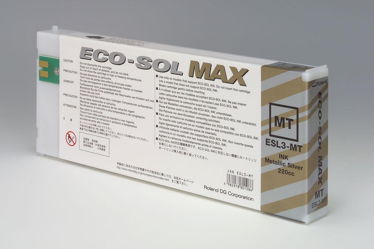 Foto1: Roland Eco-Sol Max ESL3 metallic - 220 ml.