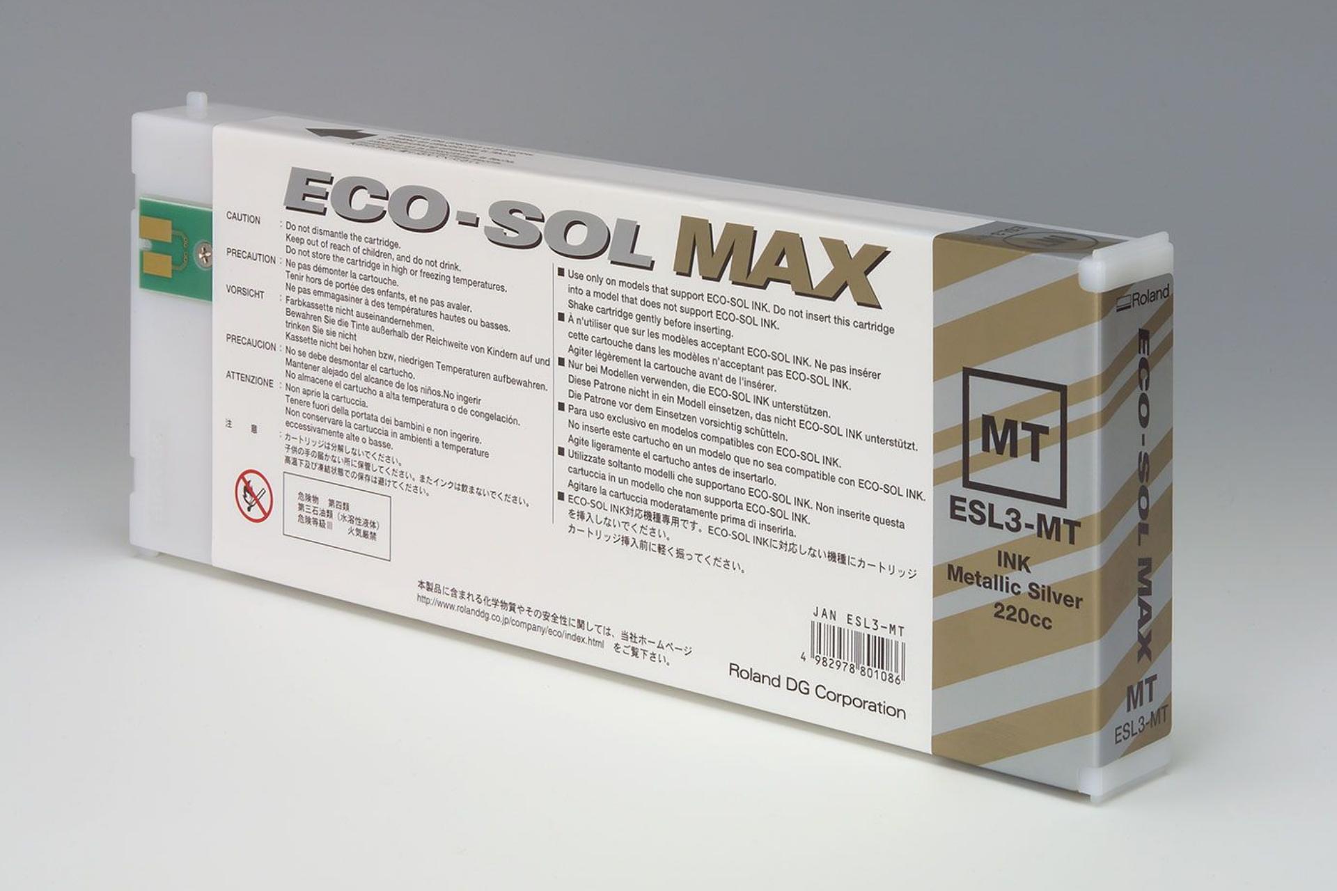 Foto: Roland Eco-Sol Max ESL3 metallic - 220 ml.