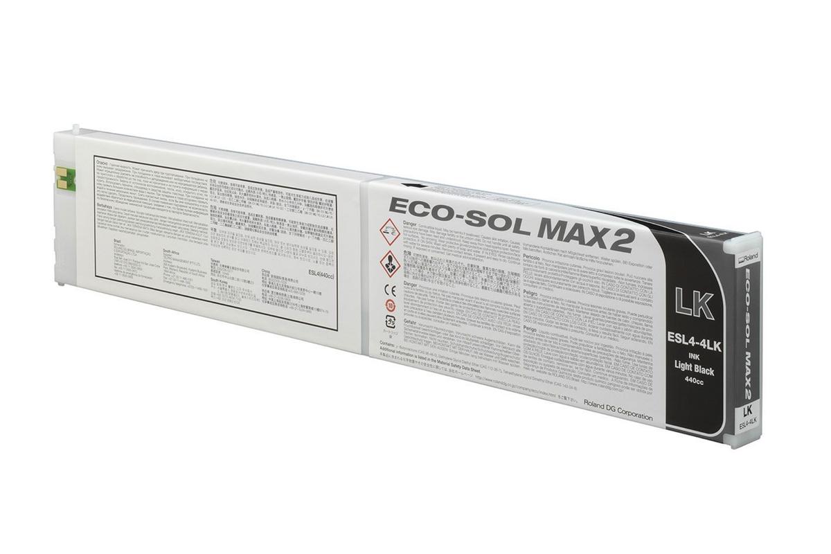 Foto1: Roland Eco-Sol Max 2 ESL4-4LK light black - 440 ml.