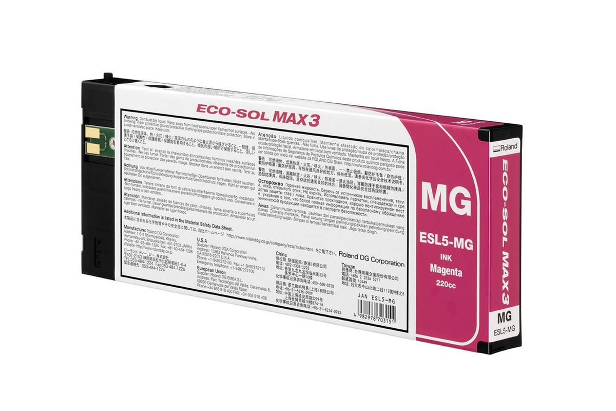 Foto1: Roland Eco-Sol Max 3 ESL5-MG magenta - 220 ml.